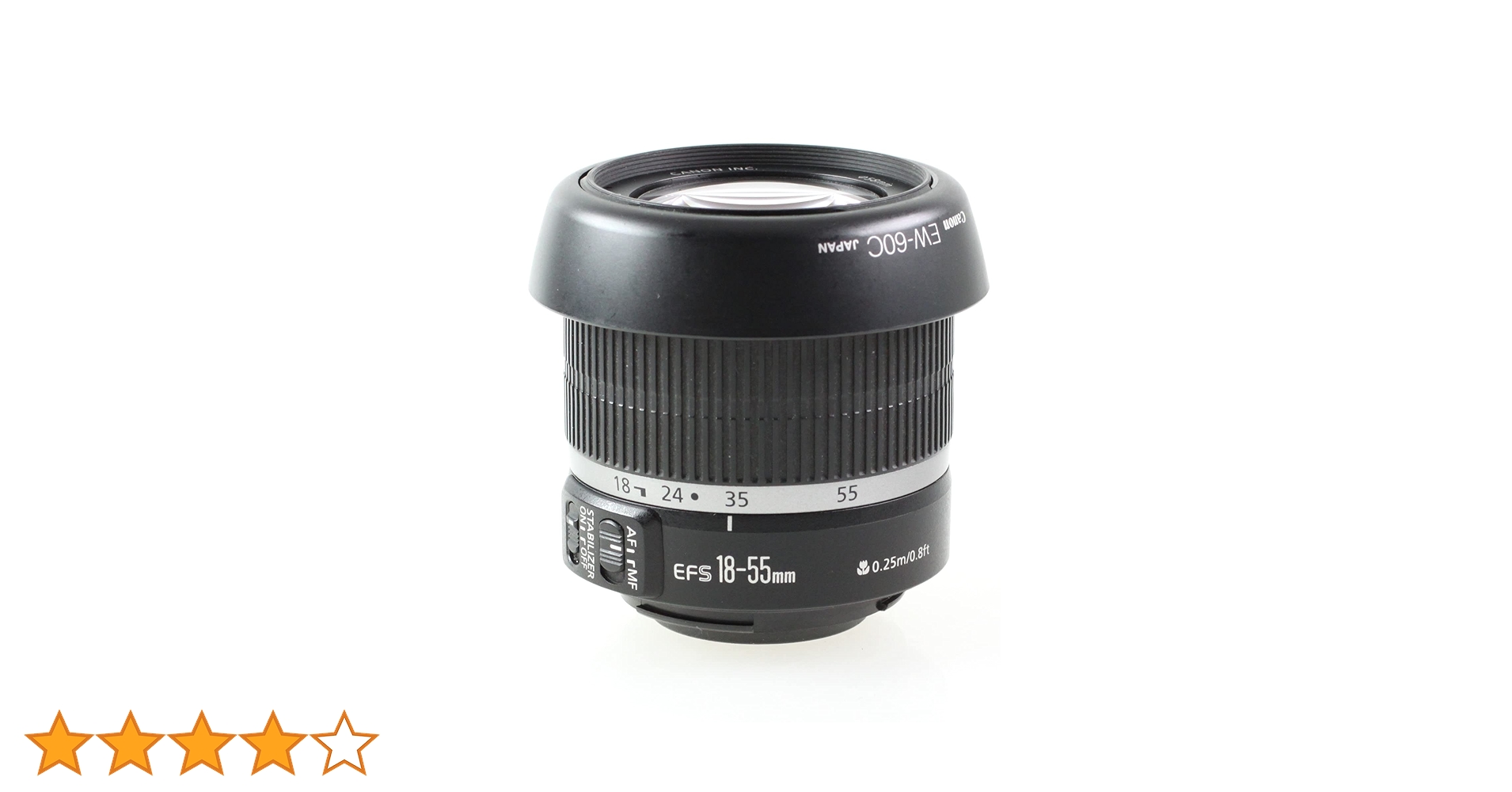 Canon EF-S 18-55mm ズームレンズ 手ブレ補正付き EF-S18-55mm F3.5-5.6 IS II - キヤノンカメラミュージアム